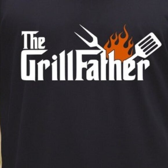 The Grillfather Shirt, BBQ Lover Shirt, Meat Lover Shirt - Picture 2 of 4